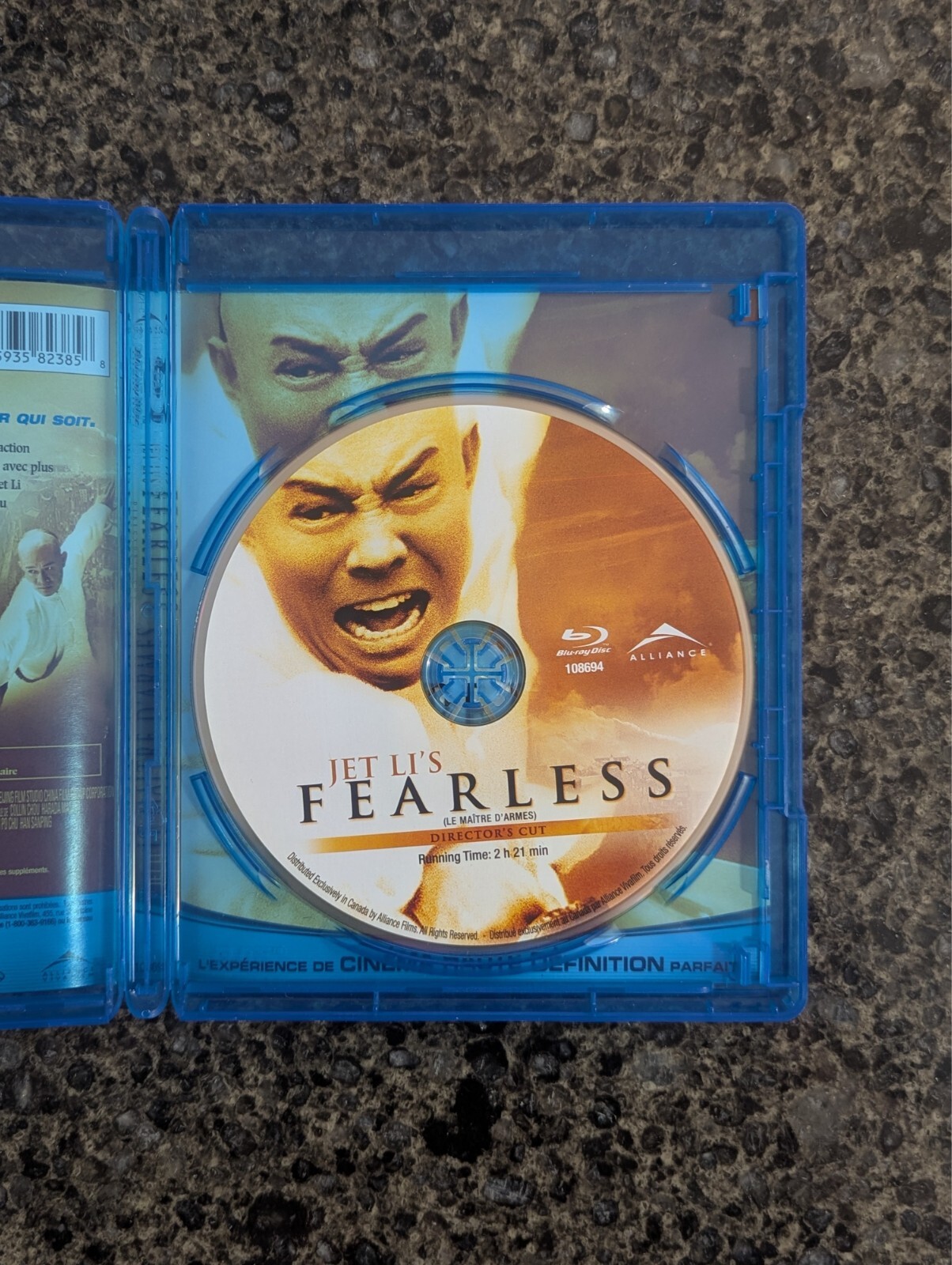 Fearless (Blu-ray Disc, 2009, Canadian) Jet Li - photo 2