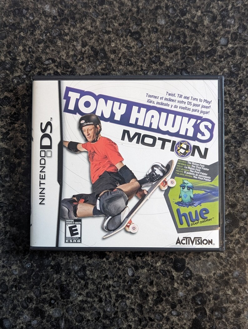 Tony Hawk's Motion (Nintendo DS, 2008) With Manual (Canadian) -