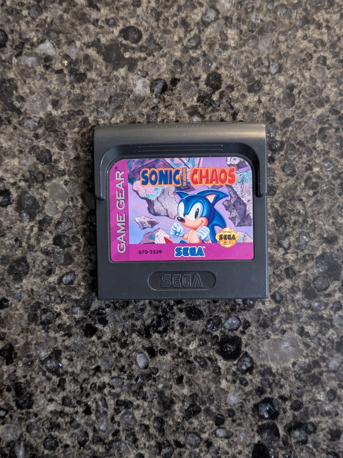 Sonic Chaos (Sega Game Gear, 1993) Authentic Game Tested