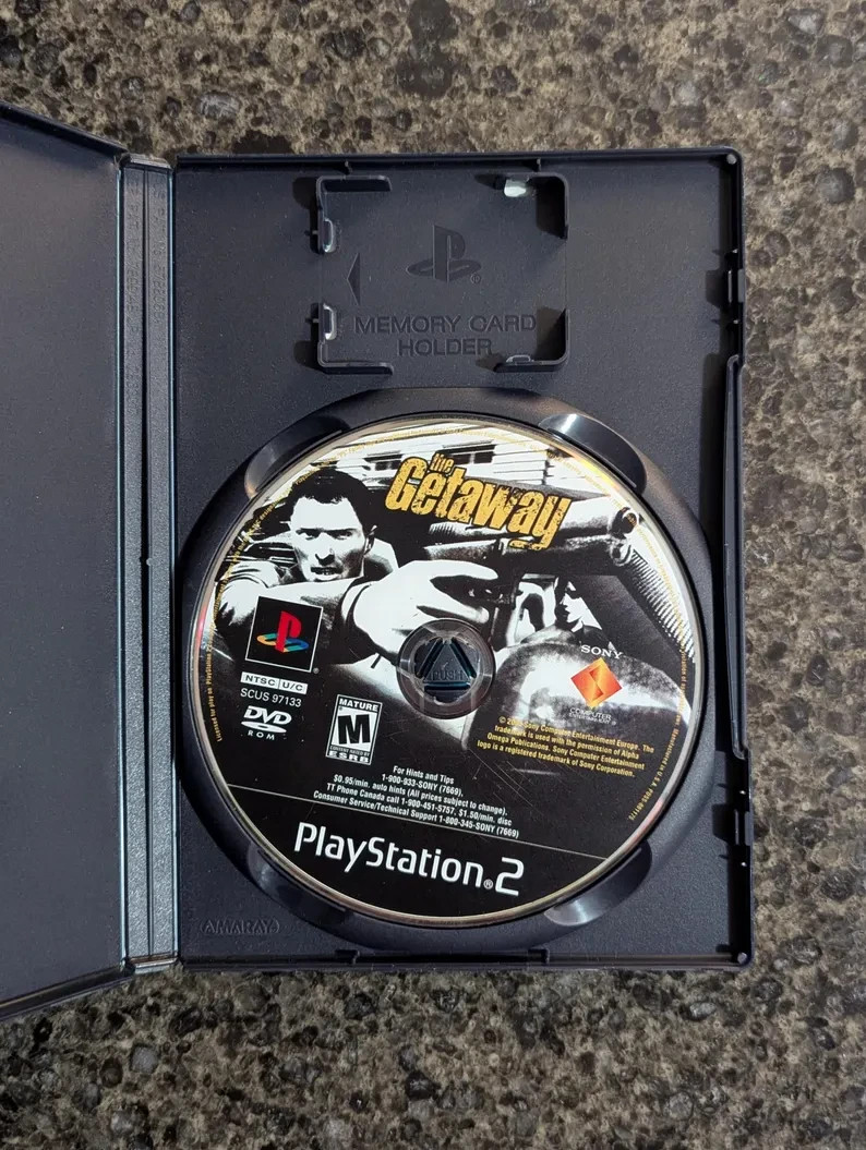 The Getaway Black Monday PS2 (2003) No Manual - photo 2