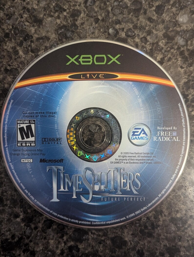 TimeSplitters: Future Perfect (Xbox, 2005) Game Only - Tested - photo 2