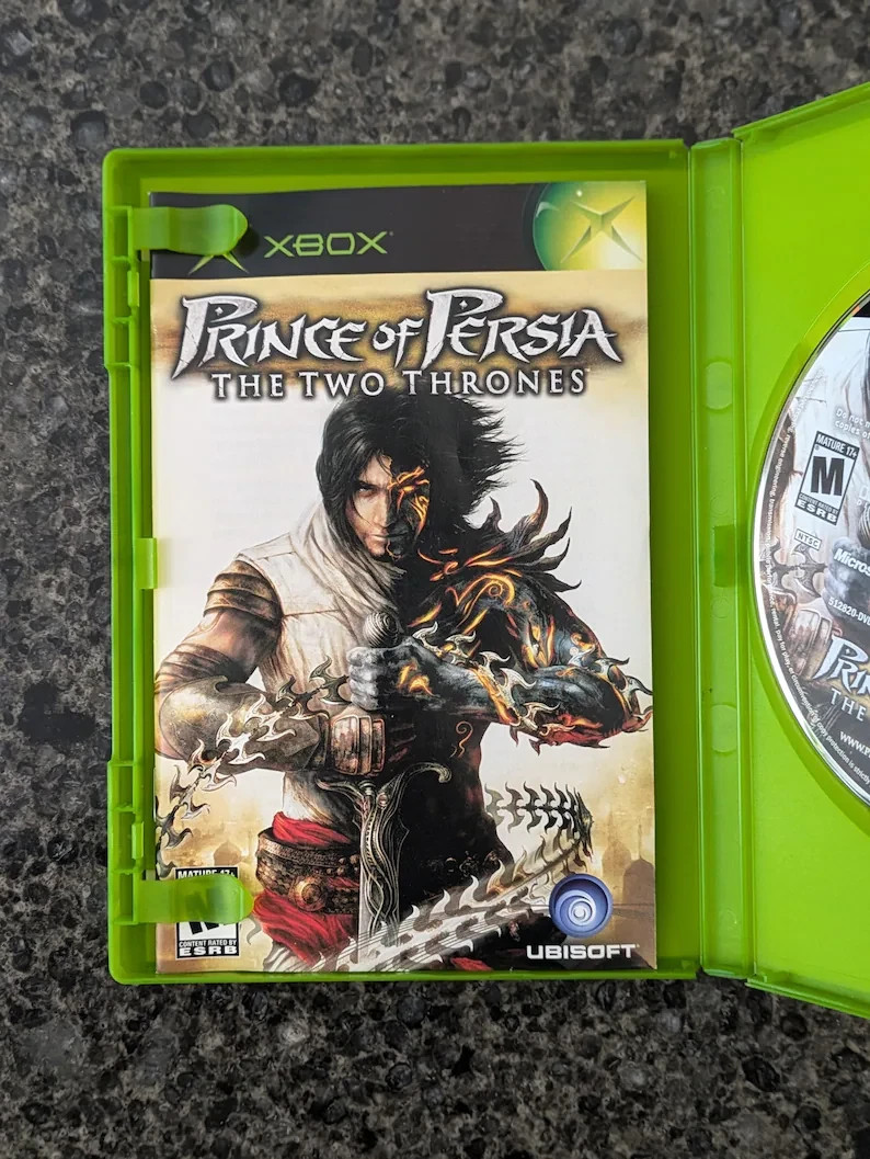 Prince of Persia: The Two Thrones (Xbox, 2005) CIB - photo 2