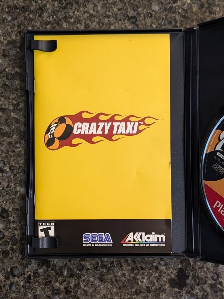Crazy Taxi PS2 PlayStation 2 Complete CIB Greatest Hits - photo 2