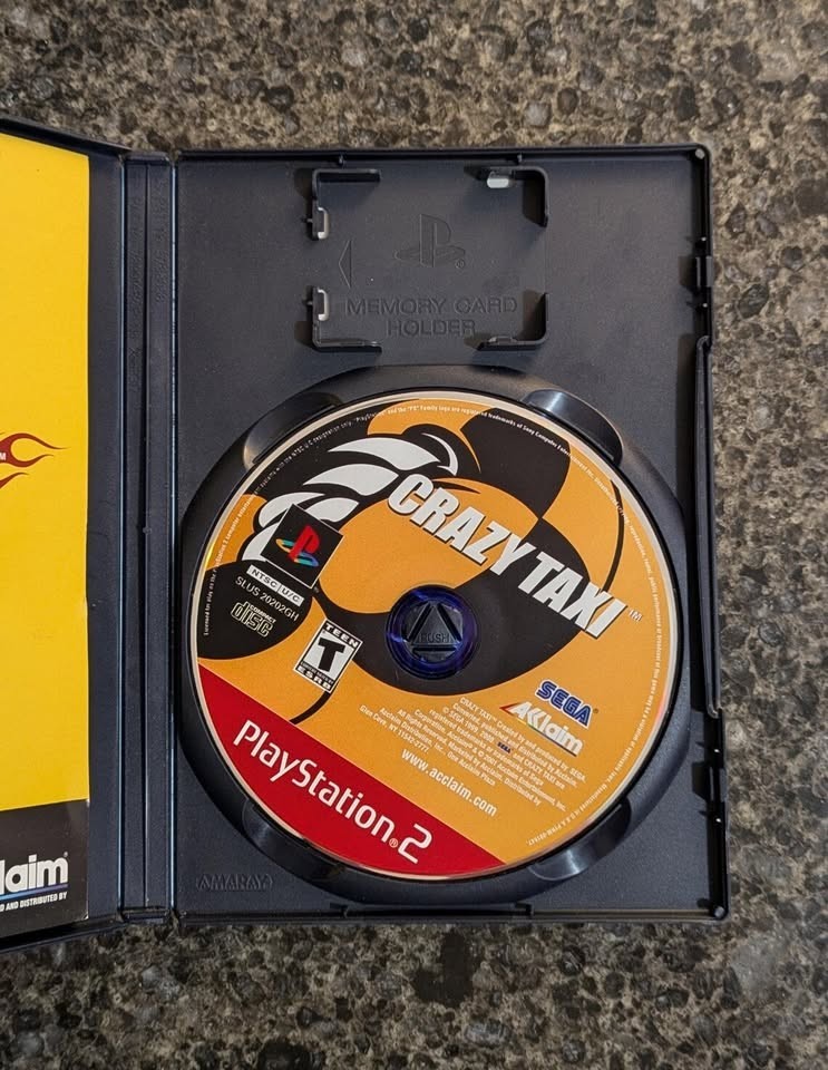 Crazy Taxi PS2 PlayStation 2 Complete CIB Greatest Hits - photo 3