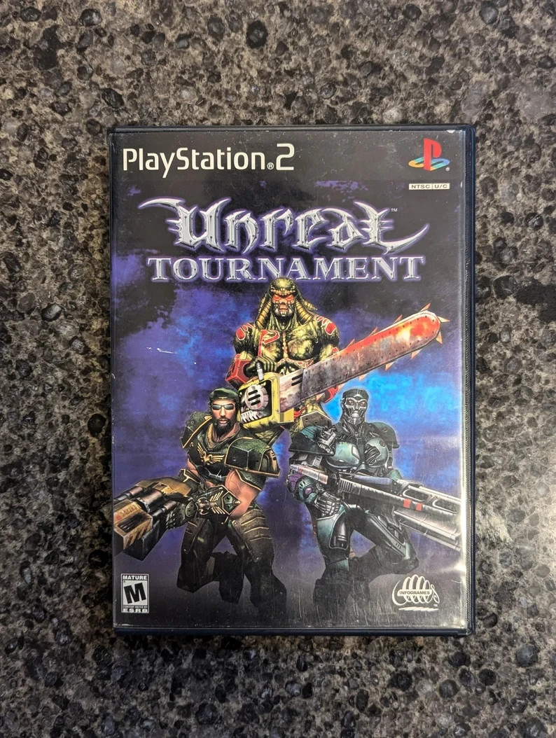 Unreal Tournament - PS2 - Case, Game No Manual - Tested & Workin