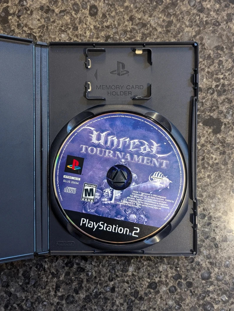 Unreal Tournament - PS2 - Case, Game No Manual - Tested & Workin - photo 2