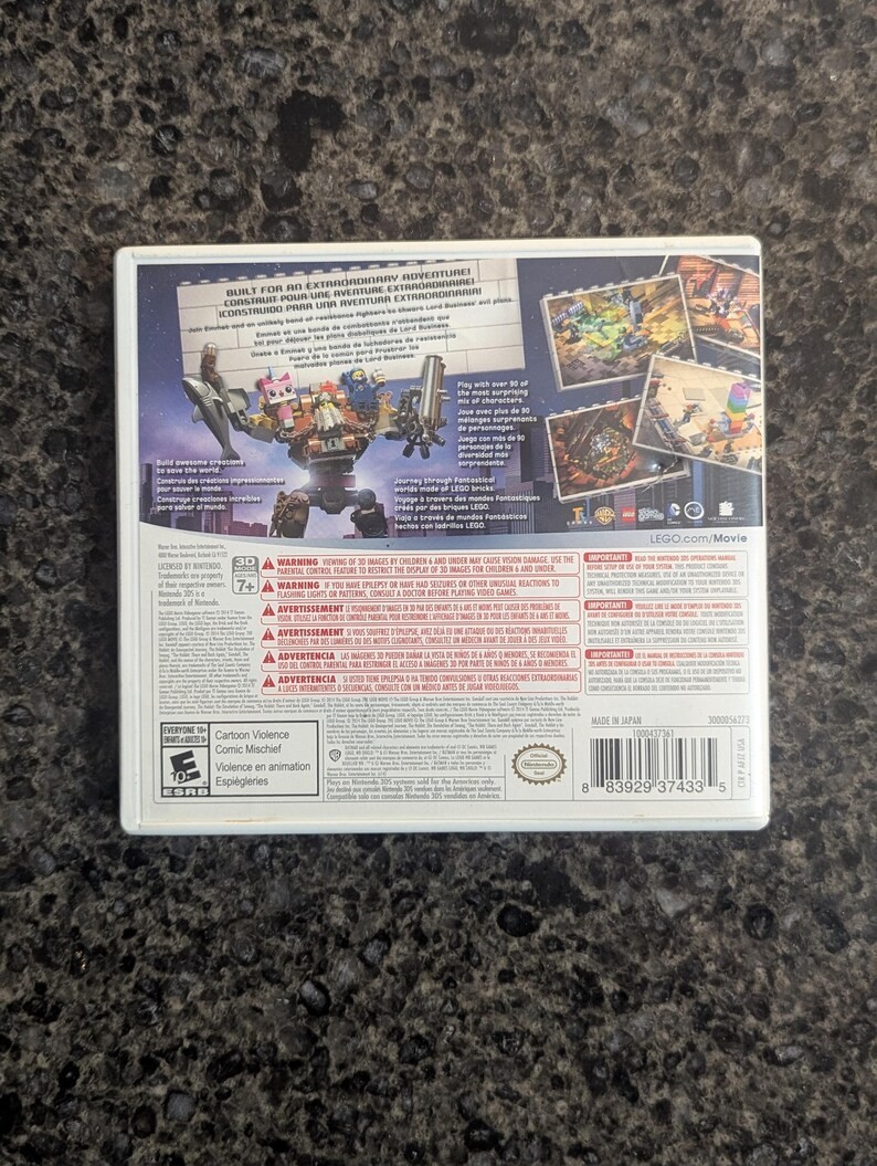 The Lego Movie - Nintendo 3DS - Complete - photo 4