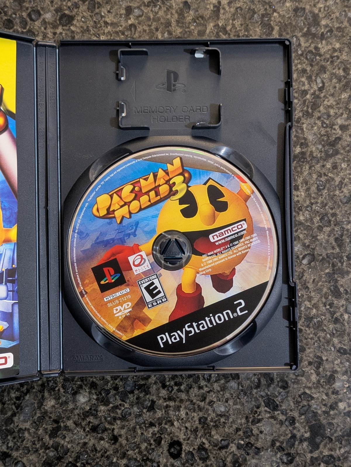 Pac Man World 3 (PS2) Complete w/ Manual - Tested - photo 3