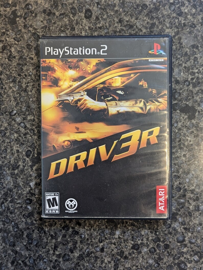 Driv3r - Sony Playstation 2 - PS2 - Complete Game