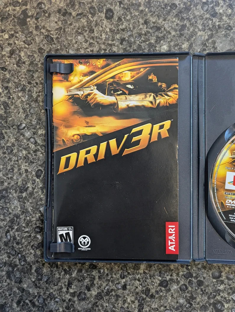 Driv3r - Sony Playstation 2 - PS2 - Complete Game - photo 2
