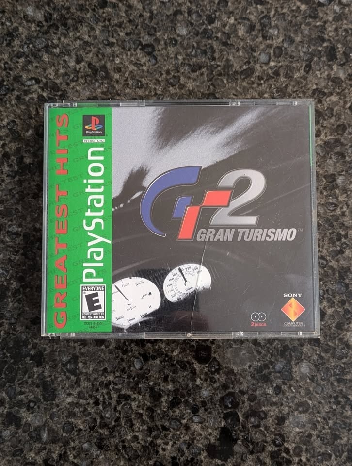 Gran Turismo 2 PS1 PlayStation 1 Greatest Hits CIB