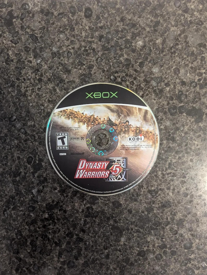 Dynasty Warriors 5 - Original Xbox Game Disc Only
