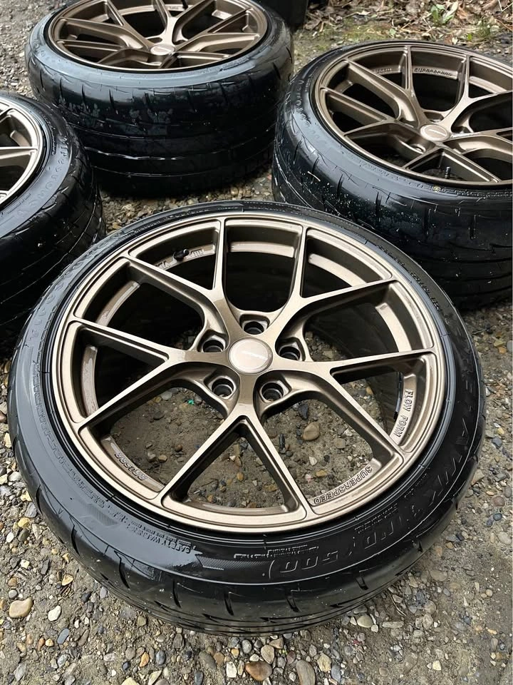 5x114.3 Superspeed RF05RR Flowform Indie 500 Wheels & Tires