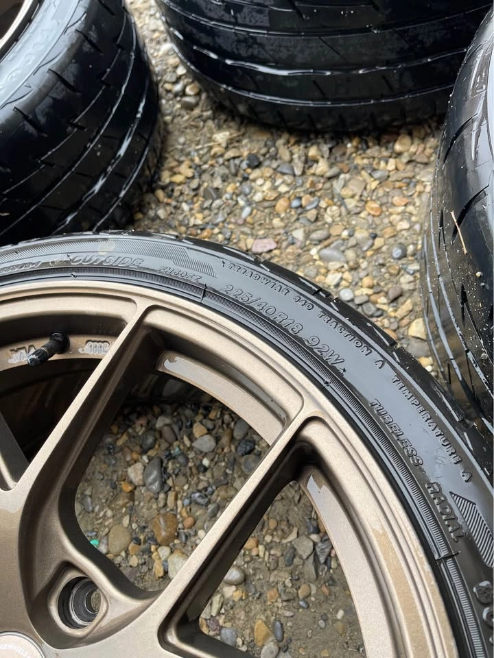 5x114.3 Superspeed RF05RR Flowform Indie 500 Wheels & Tires - photo 3