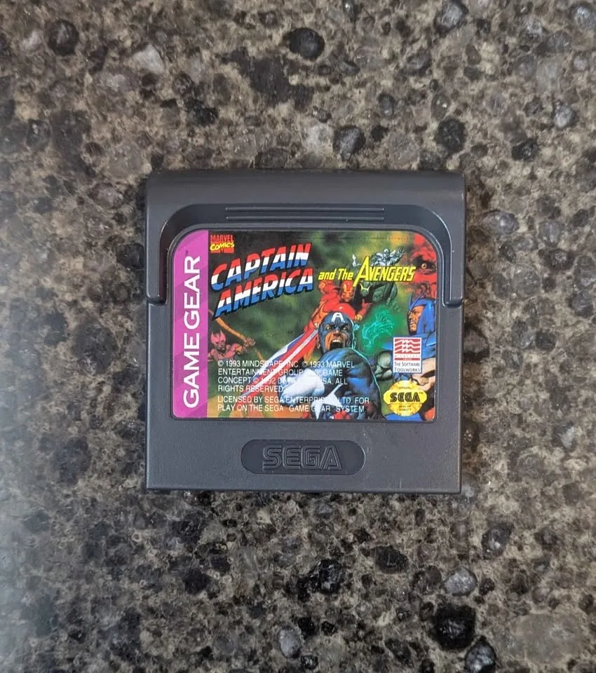 Captain America and The Avengers for Sega Game Gear w/ Manual - photo 3