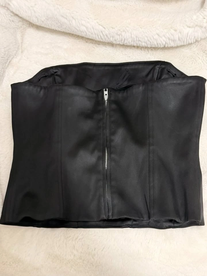 Aritzia Wilfred Bustier Top & Cropped Jacket - Size M - photo 2