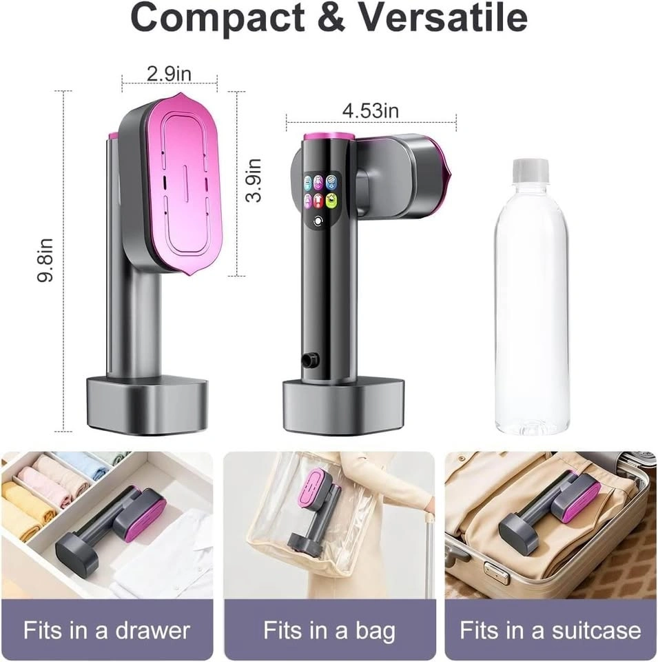 2 in 1 Portable Handheld Clothing Steamer - photo 4