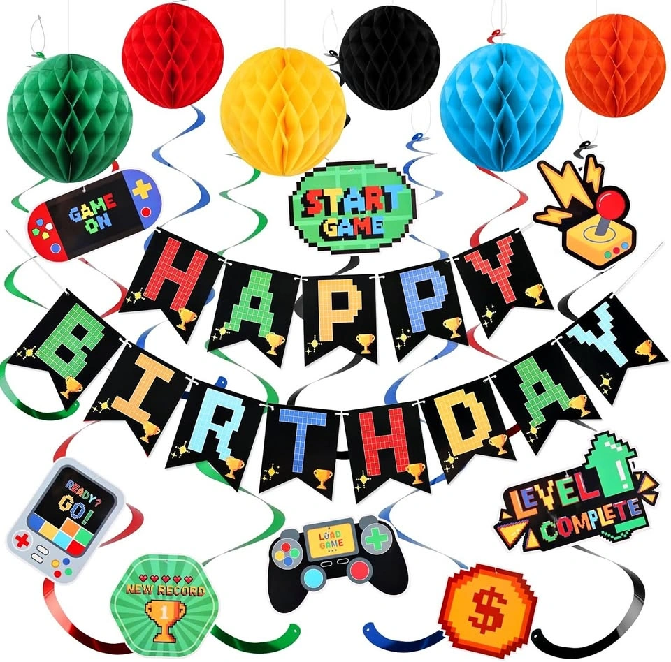 Video Game Birthday Decorations