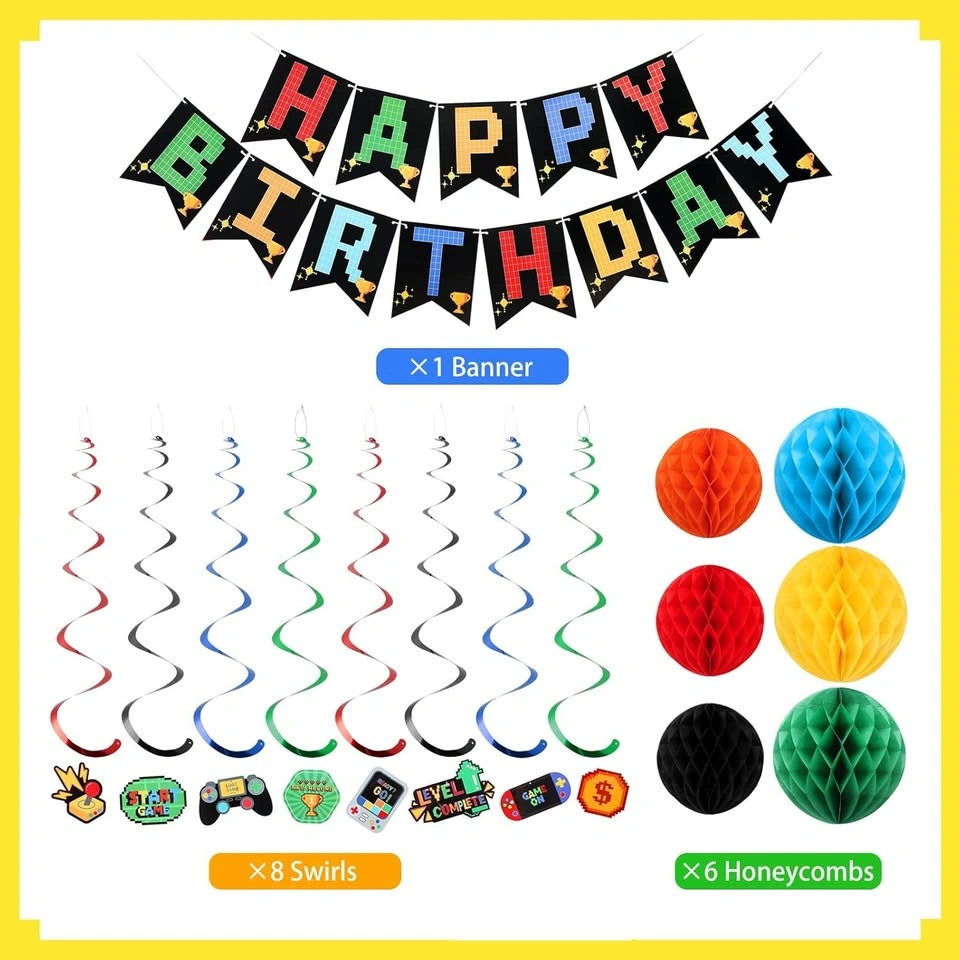 Video Game Birthday Decorations - photo 3