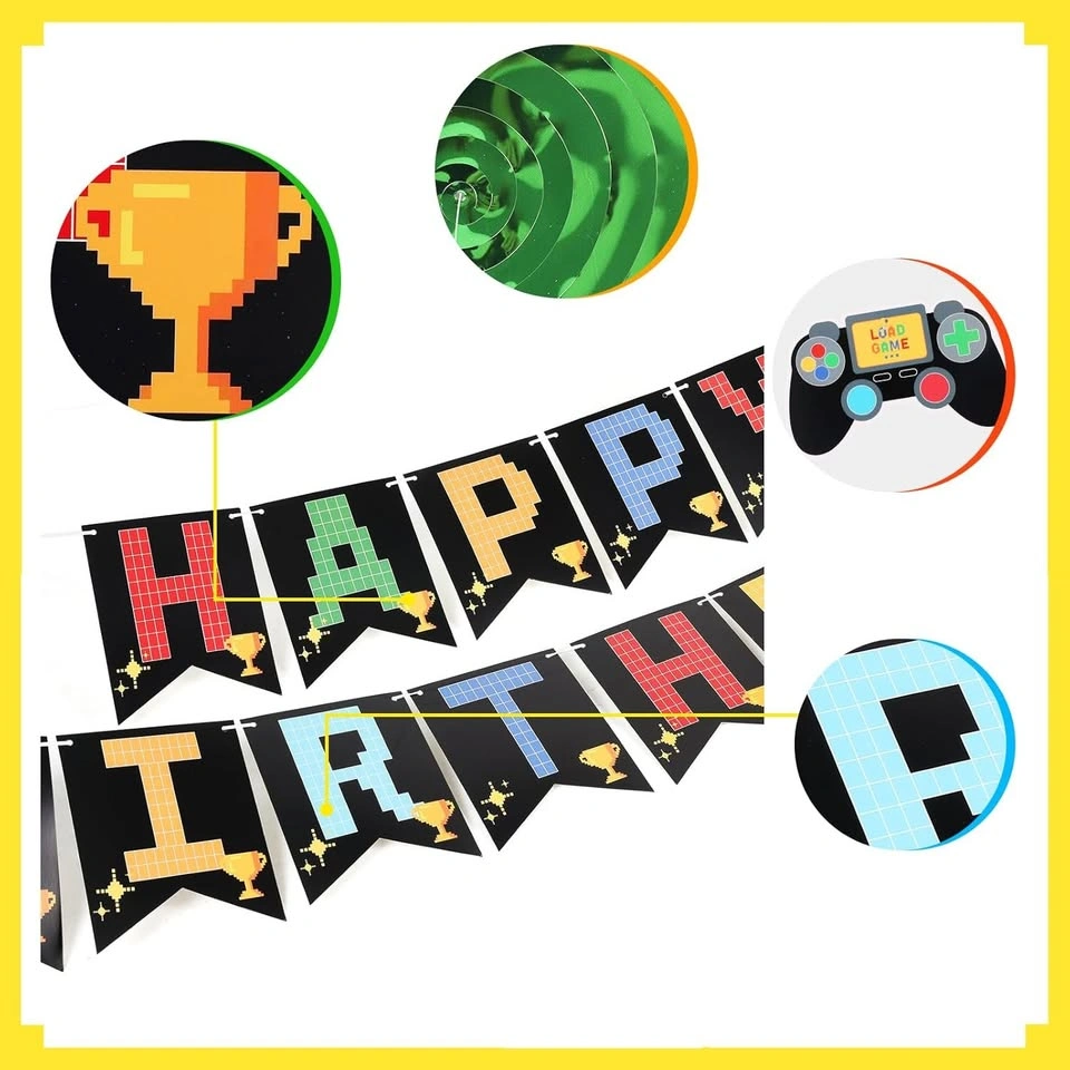 Video Game Birthday Decorations - photo 4