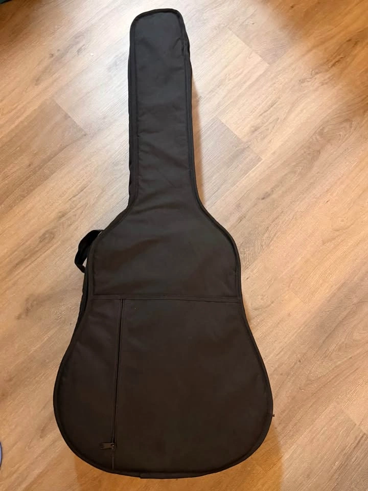 Fender Acoustic Guitar, Case & Pick - photo 3