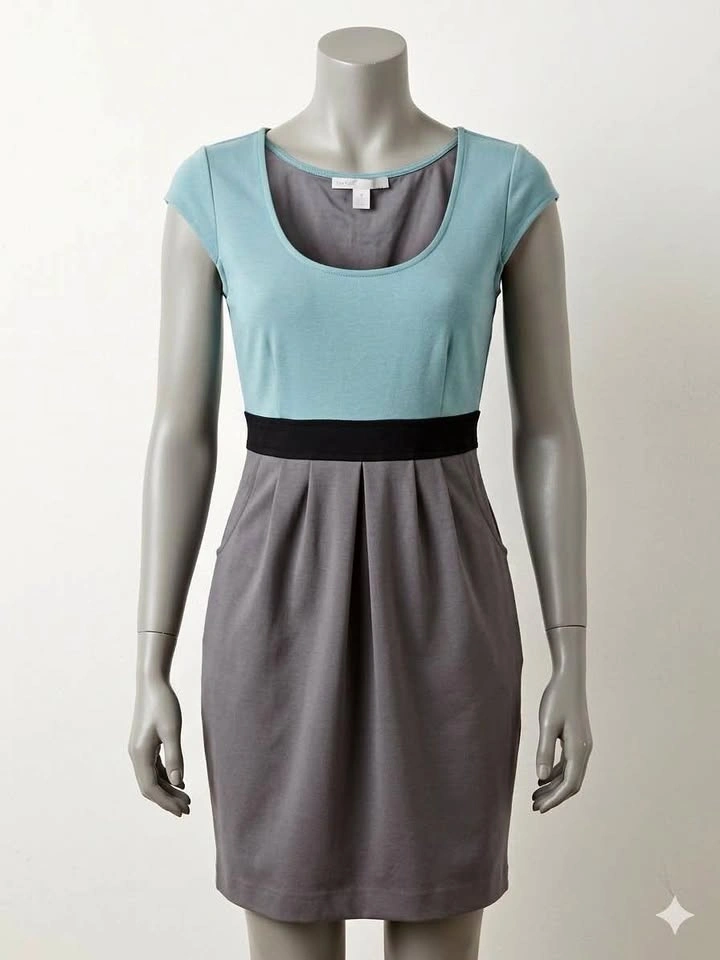 Colour block dress size XS