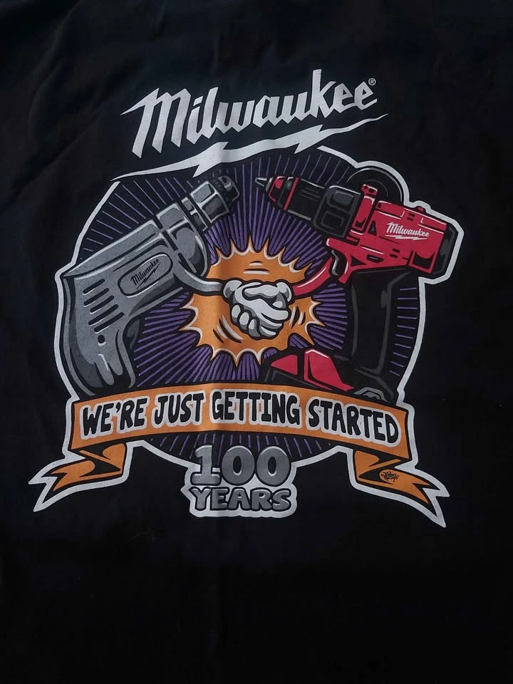 Milwaukee Tool 100th Anniversary T-Shirt (Canadian Edition) - photo 2