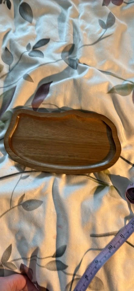 Small wooden tray