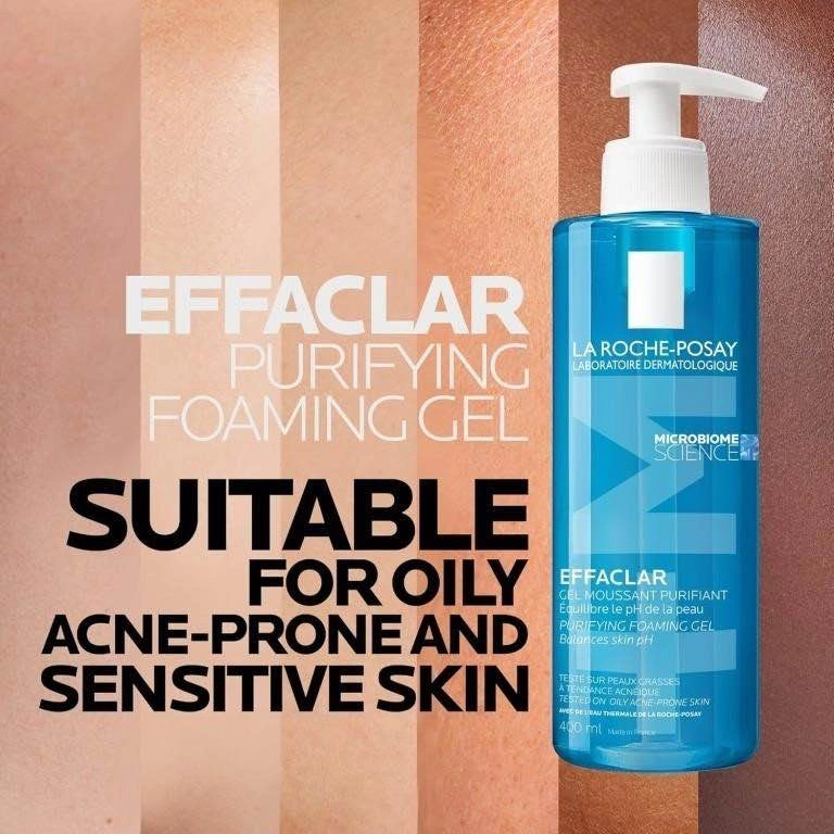 La Roche-Posay Effaclar Face Wash Gel Cleanser & Refill - photo 3