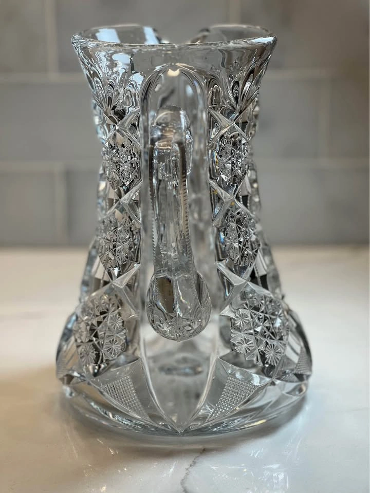 EAPG "Toltec" Tankard Pitcher by McKee Glass Co. - photo 4