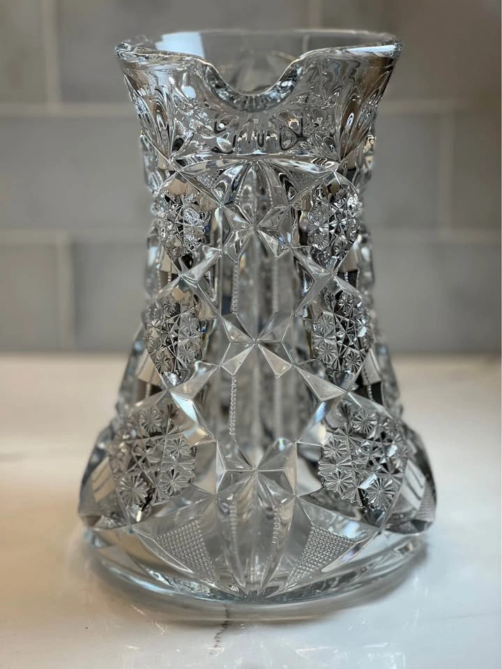 EAPG "Toltec" Tankard Pitcher by McKee Glass Co. - photo 5