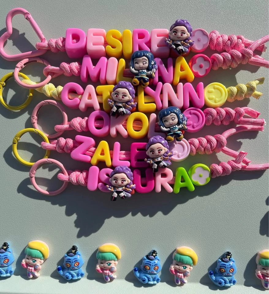 Custom Name Keychain, Bag Charms, Farewell Gifts, BFF Keychain - photo 2