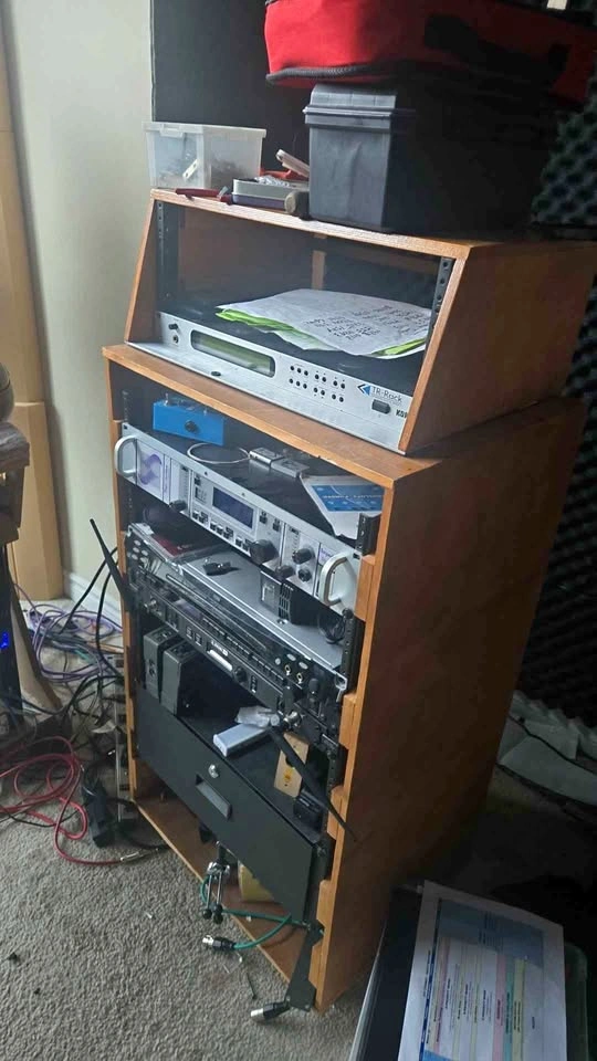 16U Studio Rack Cabinet Furniture