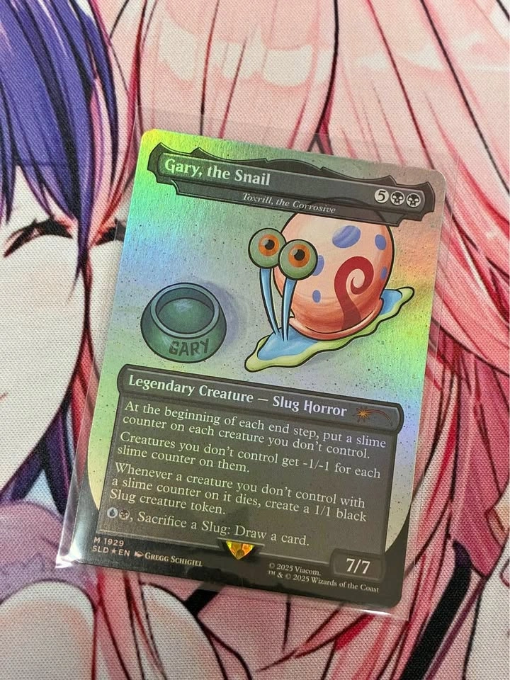 Gary the Snail Holo NM