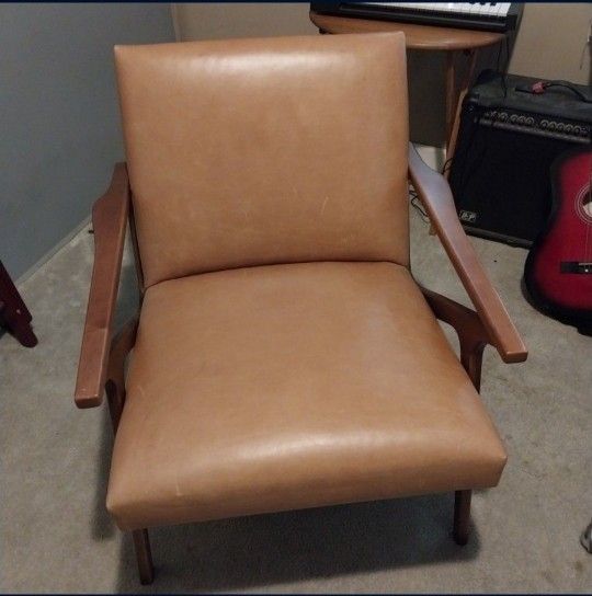 Mid-century Modern Chair And Loveseat - photo 3