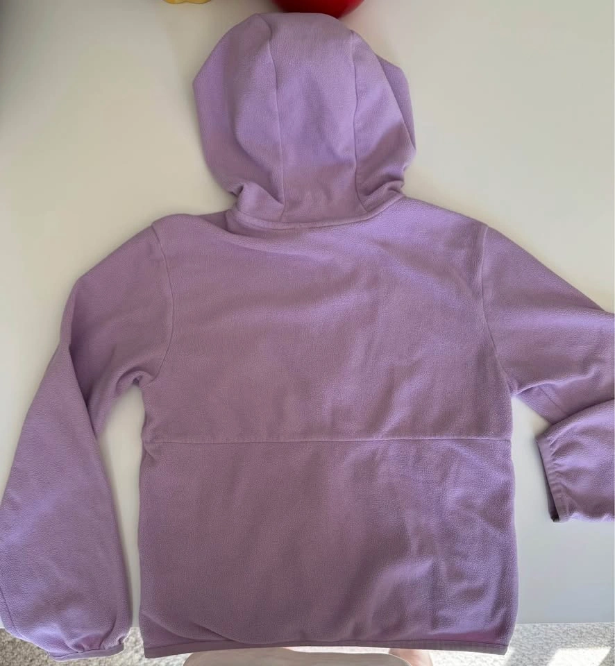 Girls North Face Fleece Zip Up Size 8-10yr - photo 2