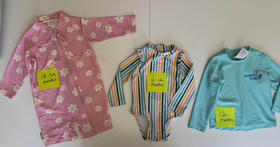 Kids swimwear and hats - photo 2