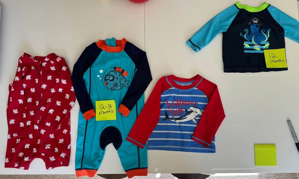 Kids swimwear and hats - photo 3