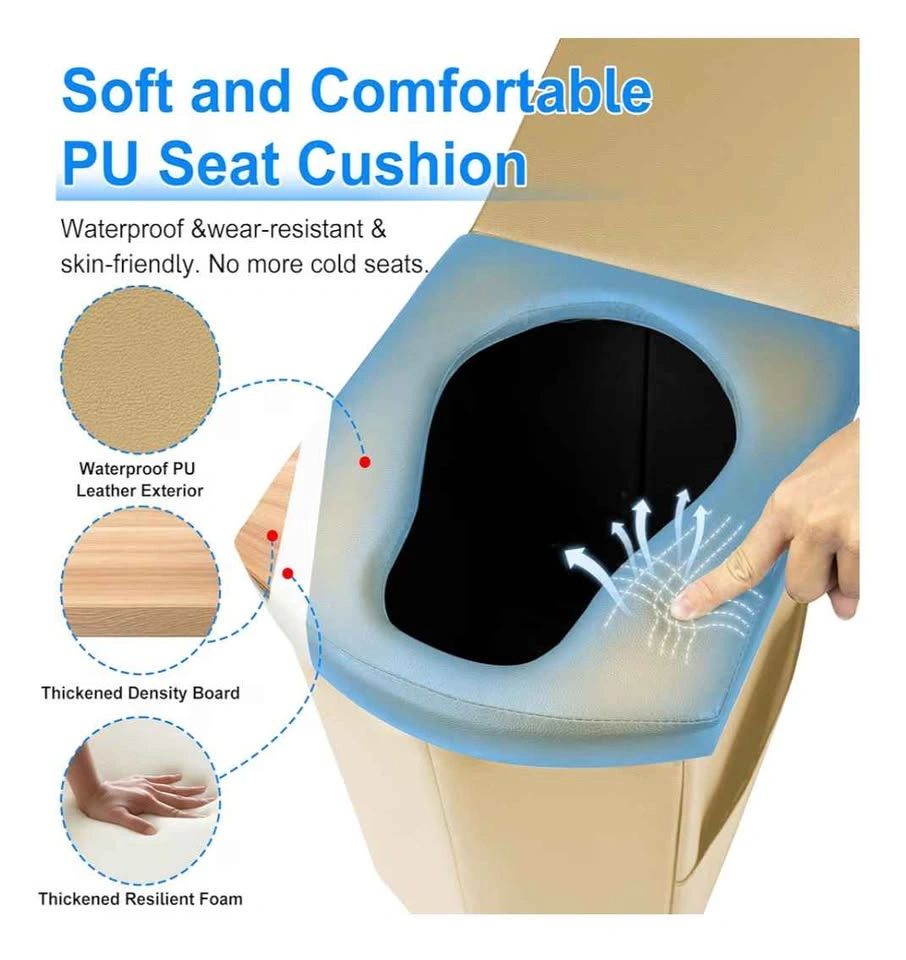 Portable Toilet for Camping Travel with Comfy Seat - photo 4