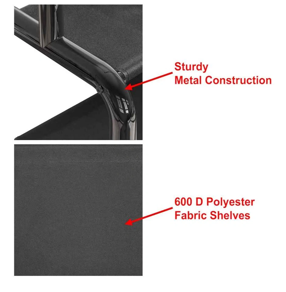 Simple Houseware Garment Rack with Shelves & Side Hooks - photo 5