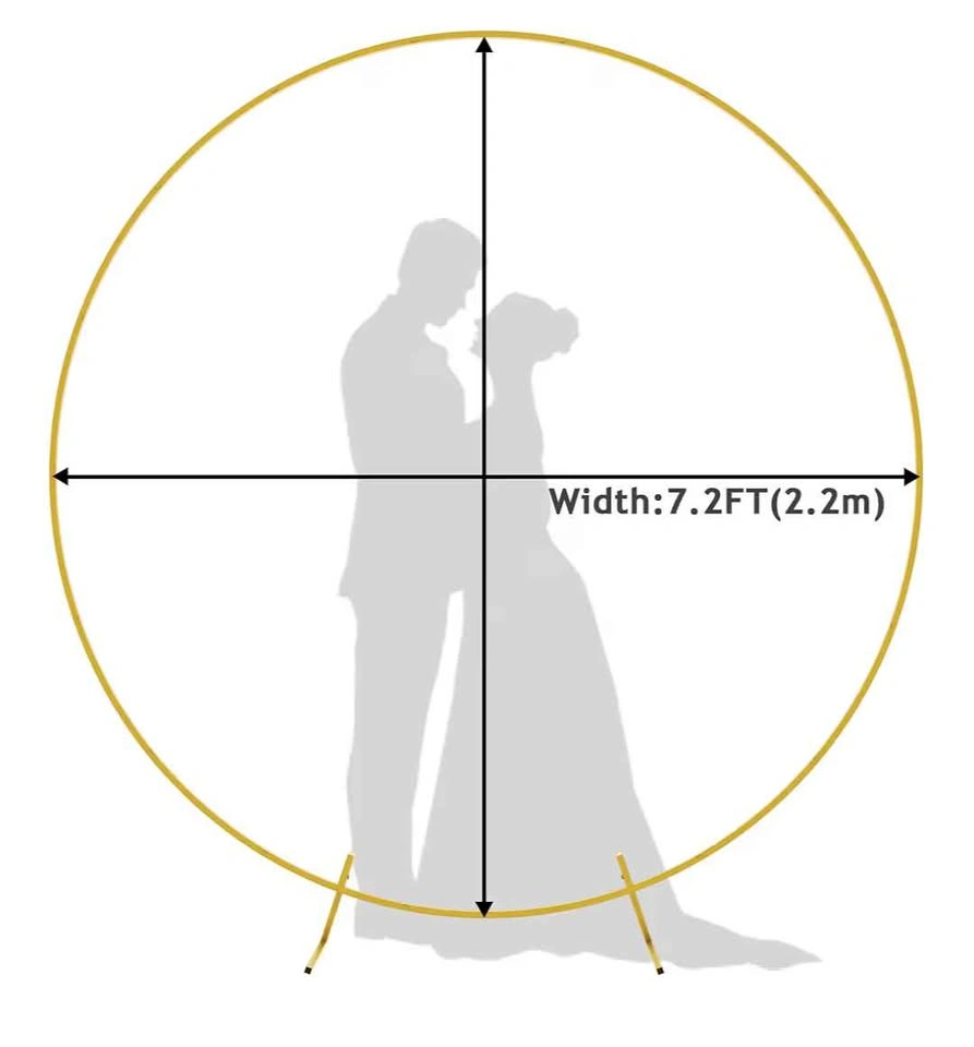 Gold Circle Arch 7.2ft - photo 2