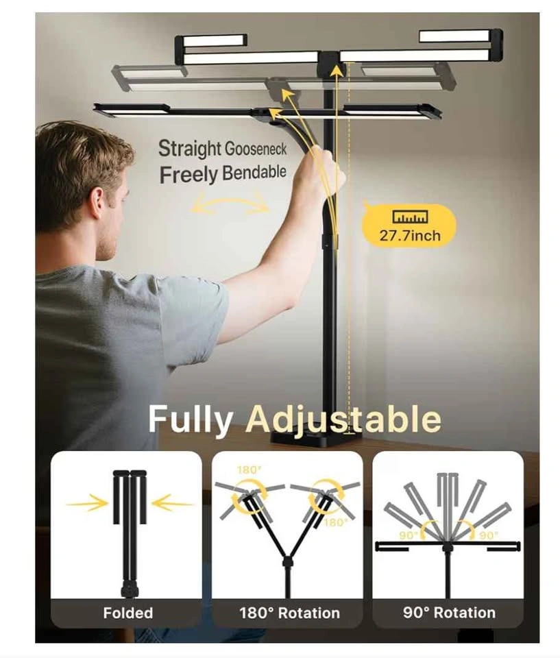ONEMIX 42" LED Desk Lamp w/ Remote - photo 2