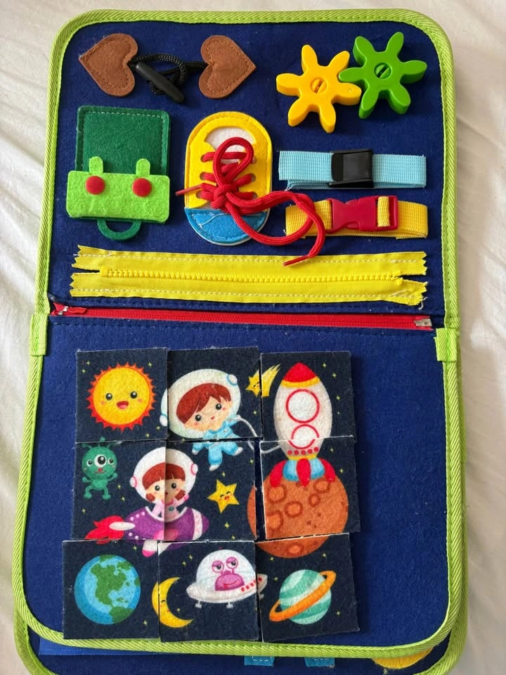 Toddlers Busy Board Montessori Toys for 1-4 Year Olds - photo 2