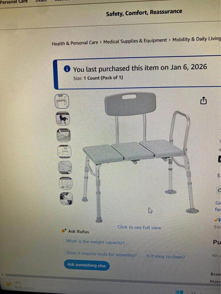 Transfer Tub Bench