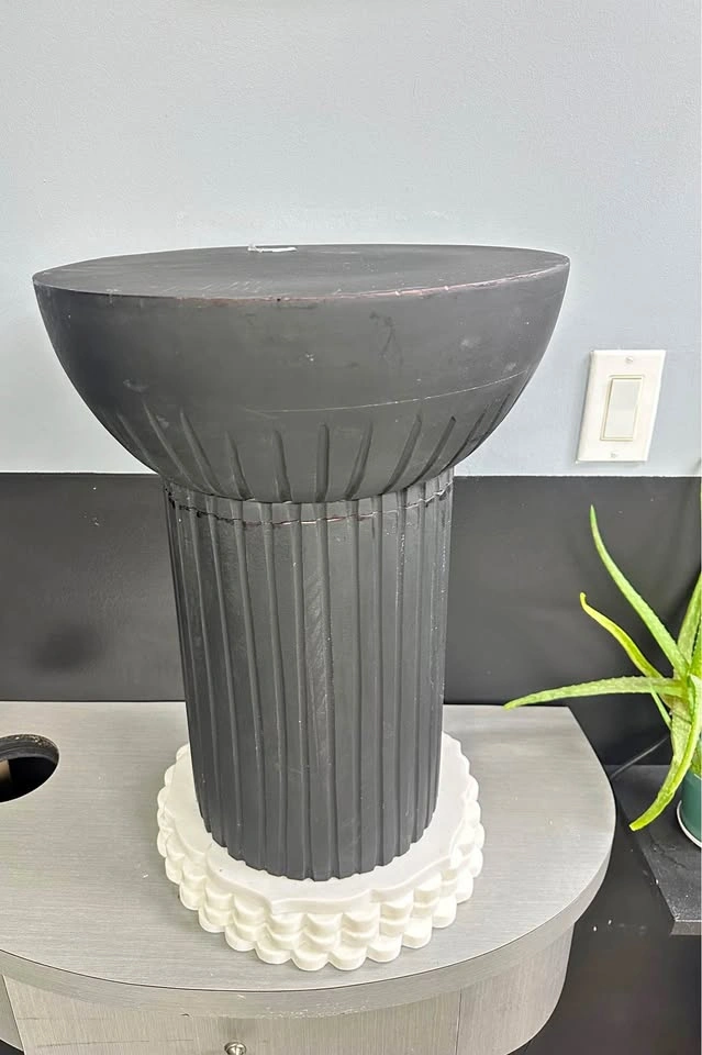 Black Homesense Pedestal Plant Stand