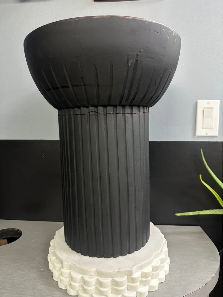 Black Homesense Pedestal Plant Stand - photo 5