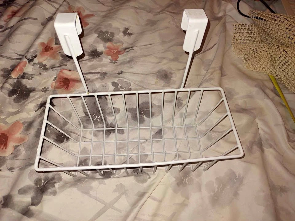 White Basket - Over the Door Storage
