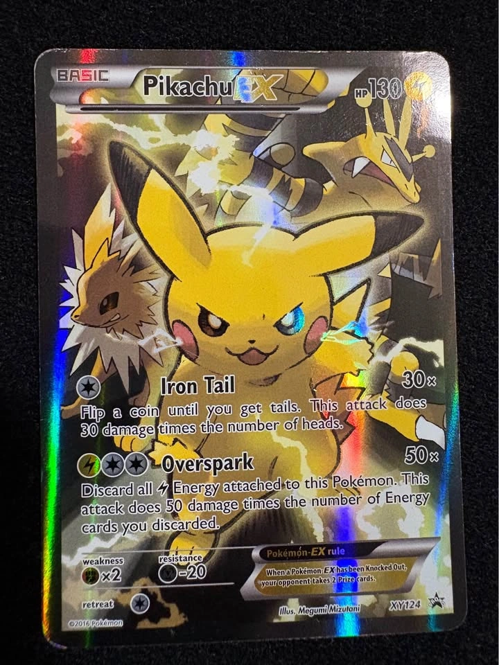 Pikachu EX XY 125 - LP-MP - photo 3
