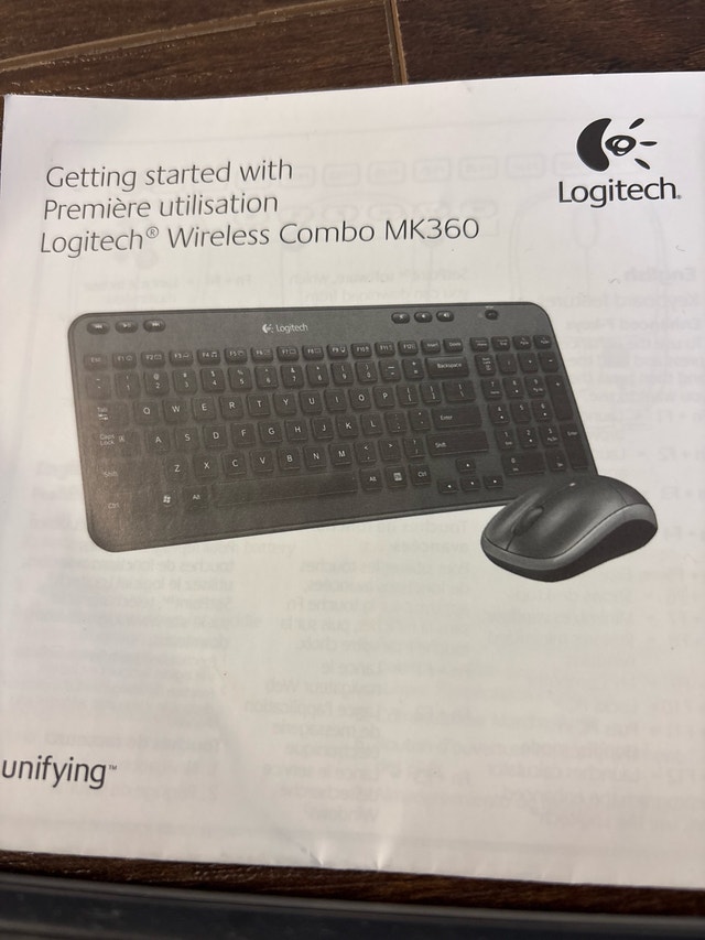 Logitech MK360 Wireless Keyboard and Mouse Combo - photo 2