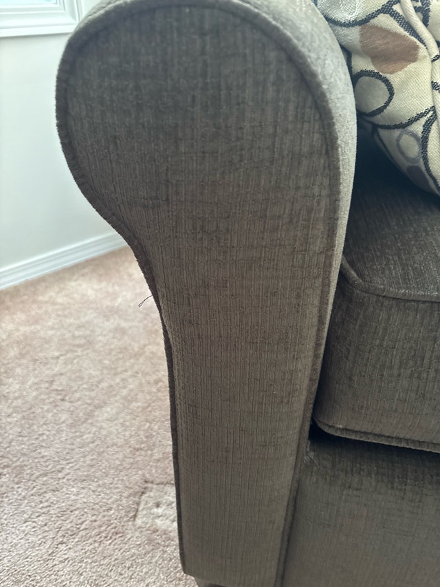 Used Lovesac Loveseat - Grey Fabric - photo 2